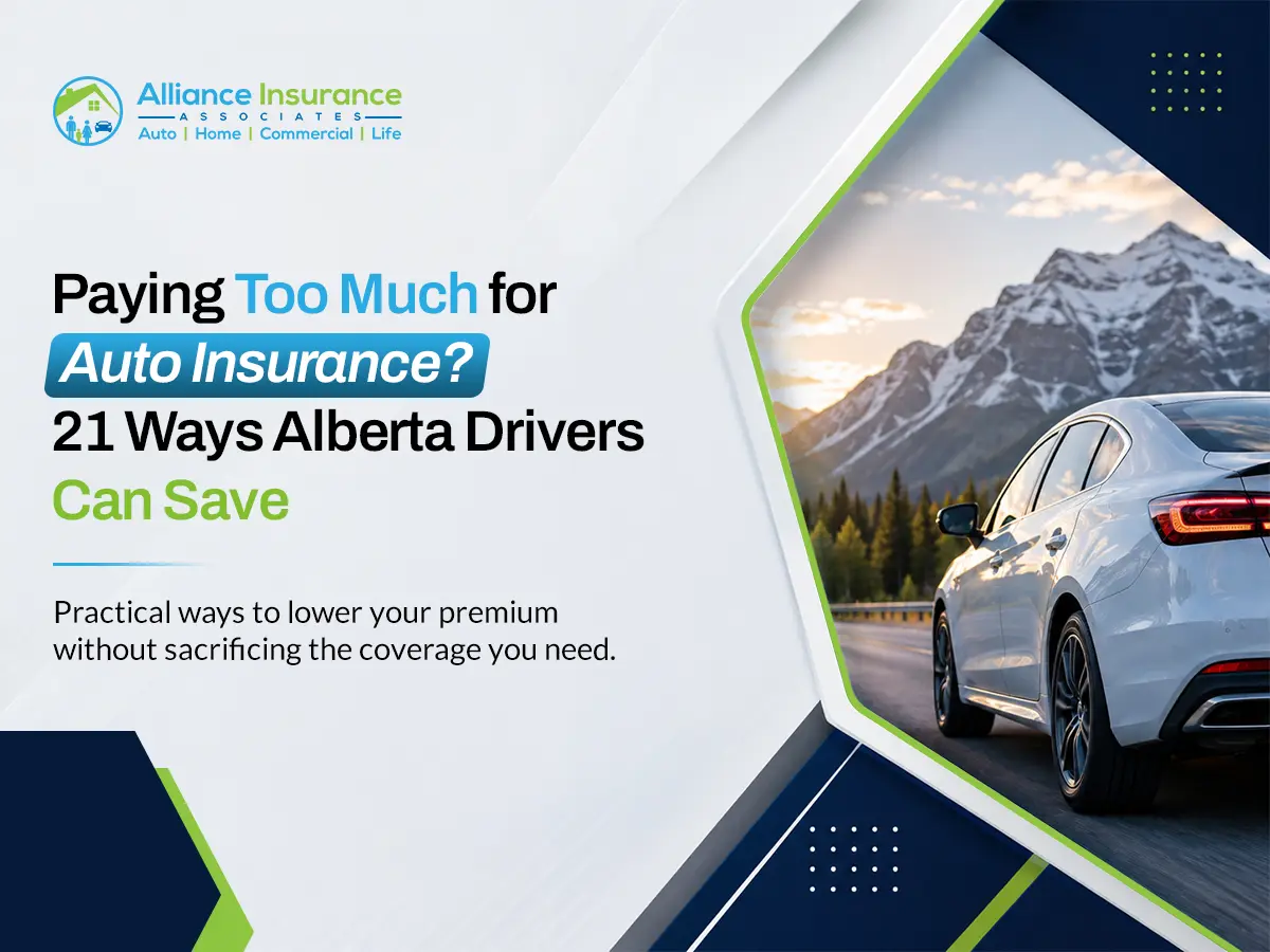 21 WAYS TO SAVE ON YOUR AUTO INSURANCE IN ALBERTA**