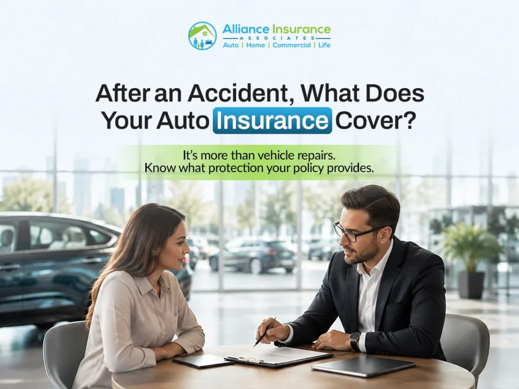 WHAT DOES AUTO INSURANCE COVER AFTER AN ACCIDENT